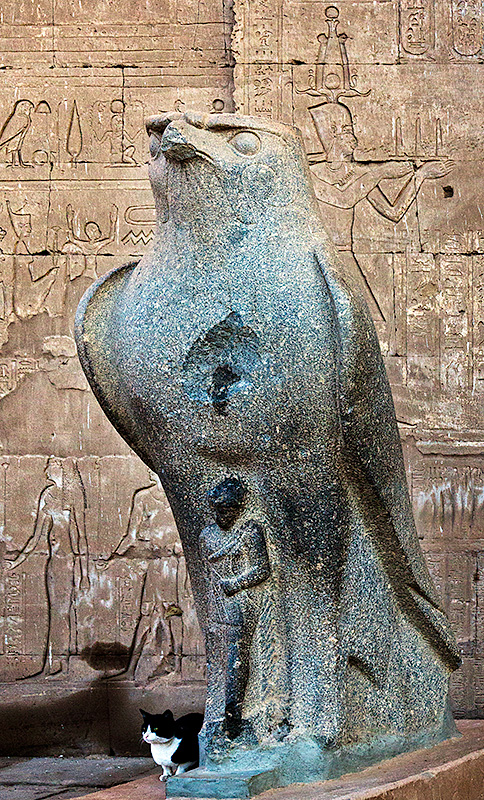 From The Story Buildings of Egypt - Edfu, Temple of Horus